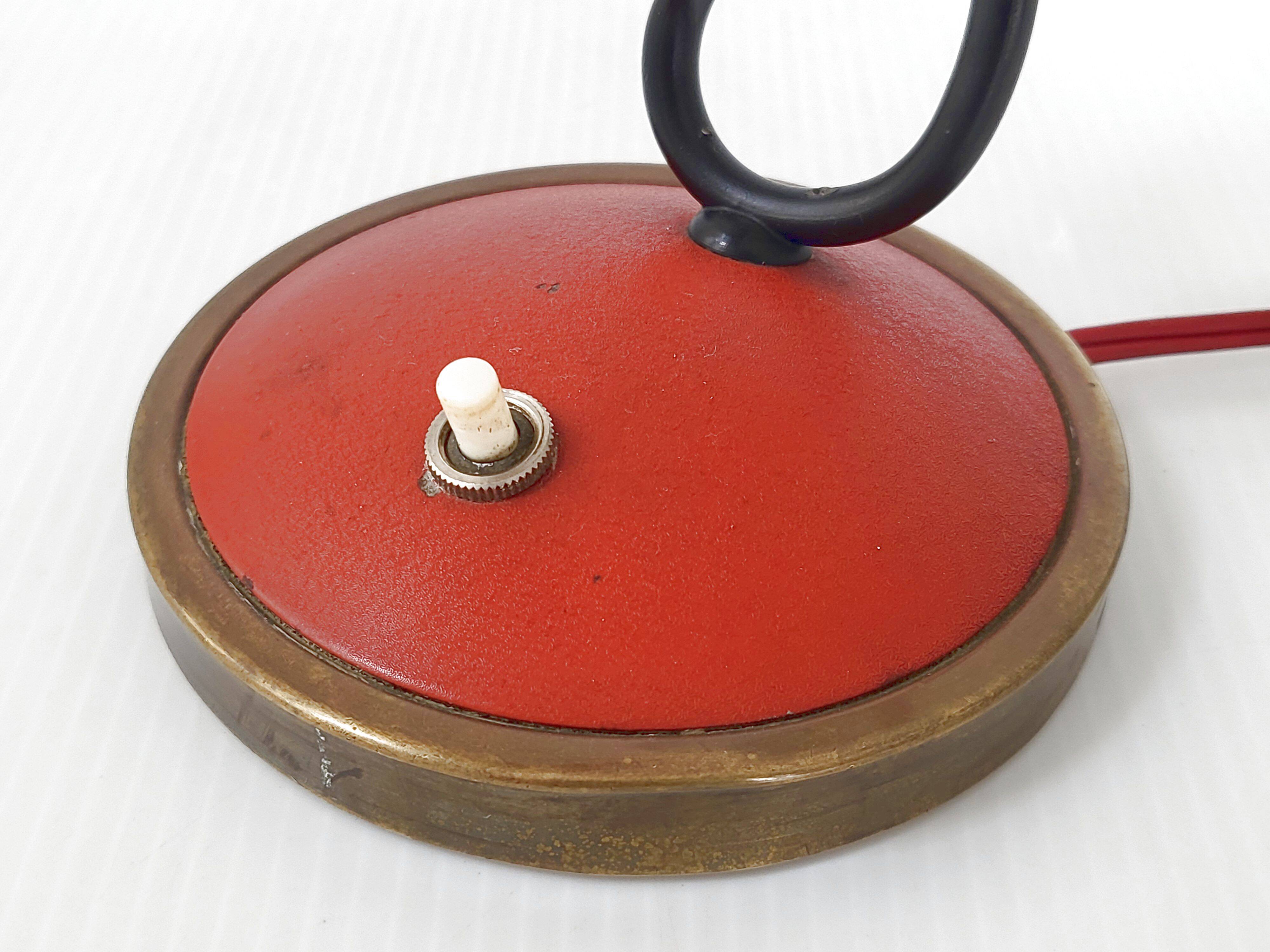 Lampe clé de sol vintage 1950
