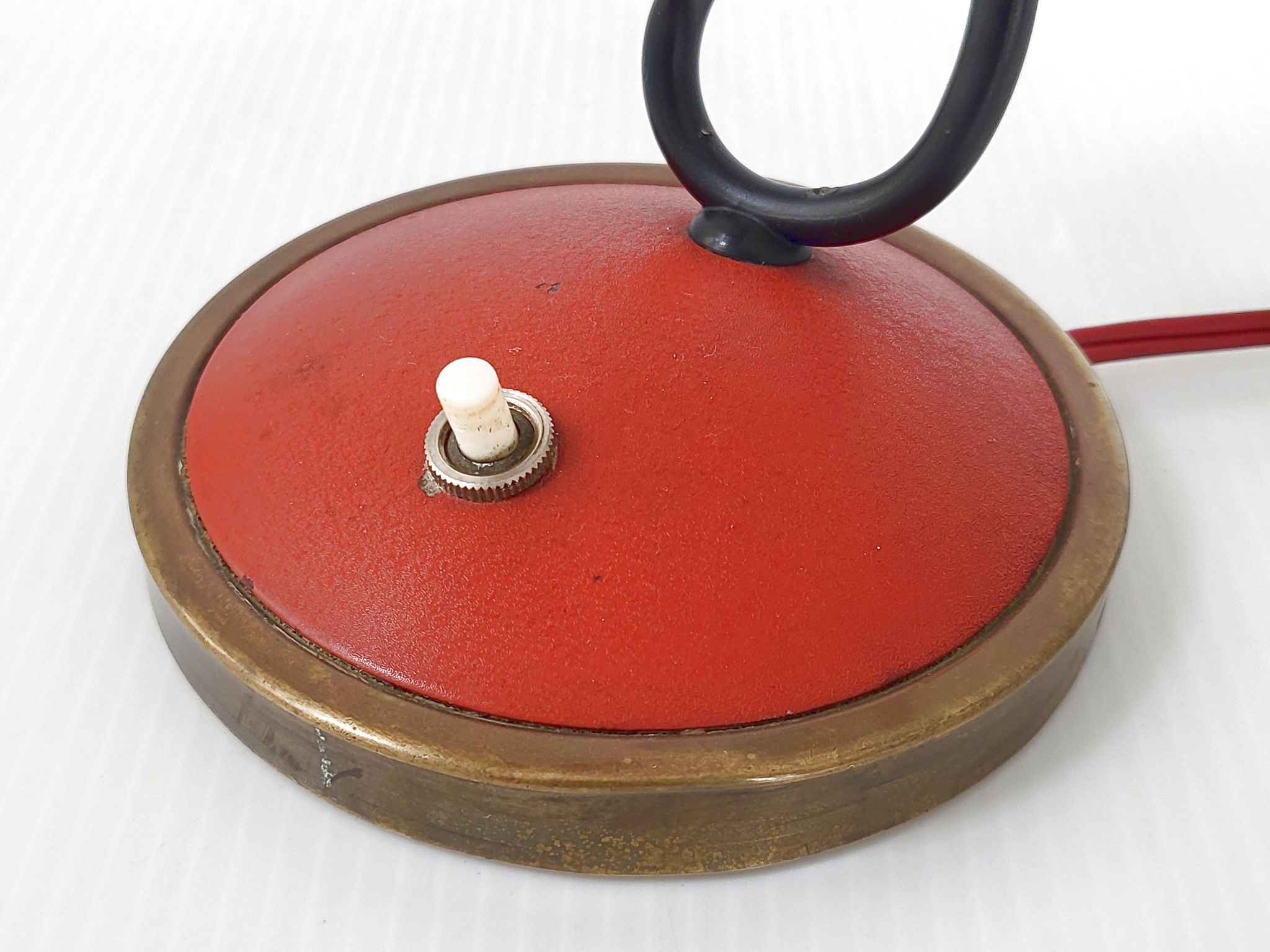 Lampe clé de sol vintage 1950