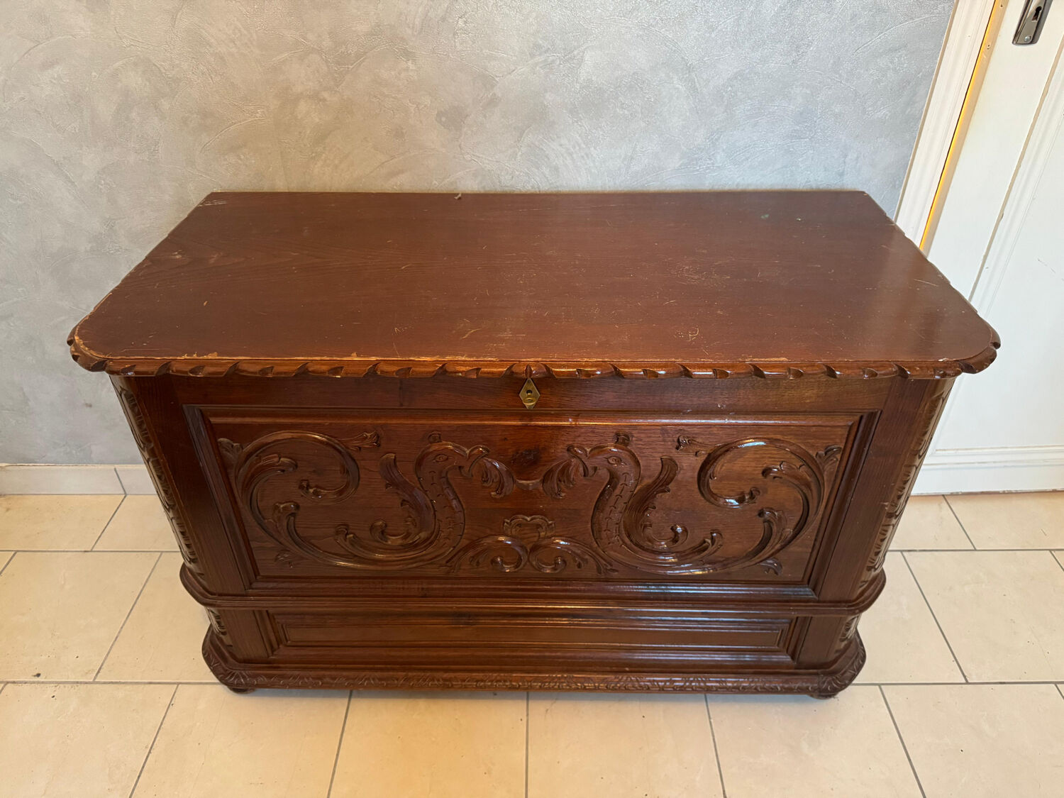 Portuguese carved chests