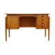 Vintage Pine Veneer Desk, 1960s