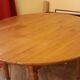 Round table with 2 flaps, 1930s/1950s.