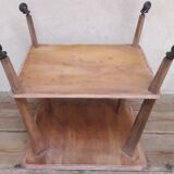 Table served legs compass with wheels 1950s