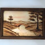 Service tray signed Luc Gérard-Elgé