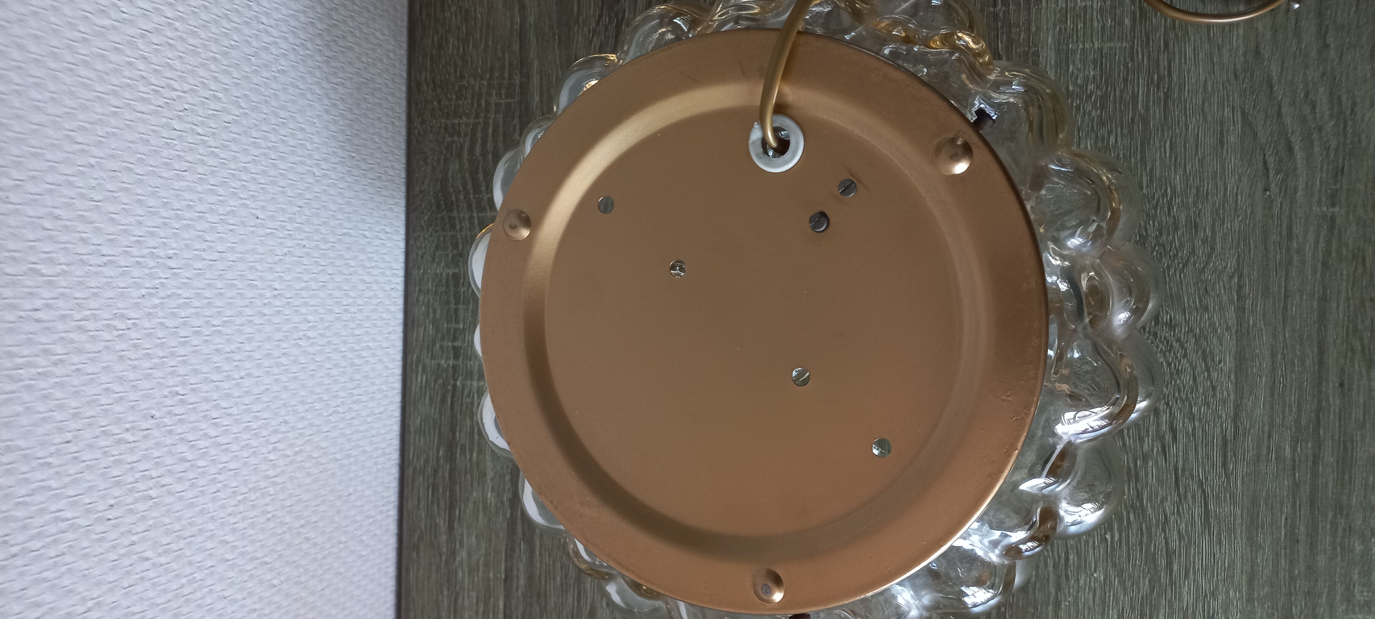 Ceiling lamp, wall lamp or table lamp in bubble glass Helena Tynell