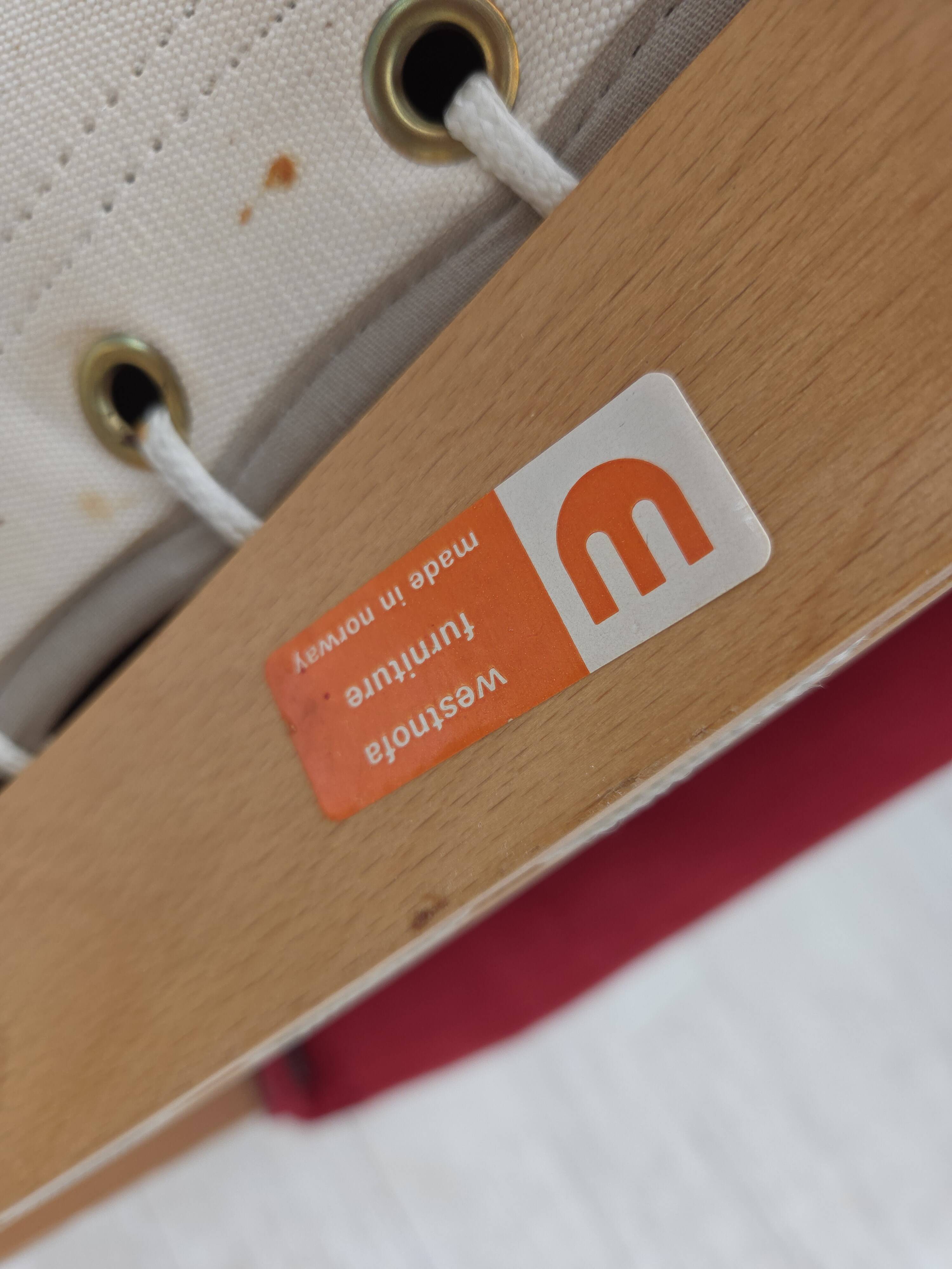 1970s, Norwegian design by Ingmar Relling, model "Siesta", set of 2 chairs.