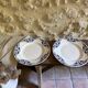 Assiettes plates Moulin Des Loups art déco