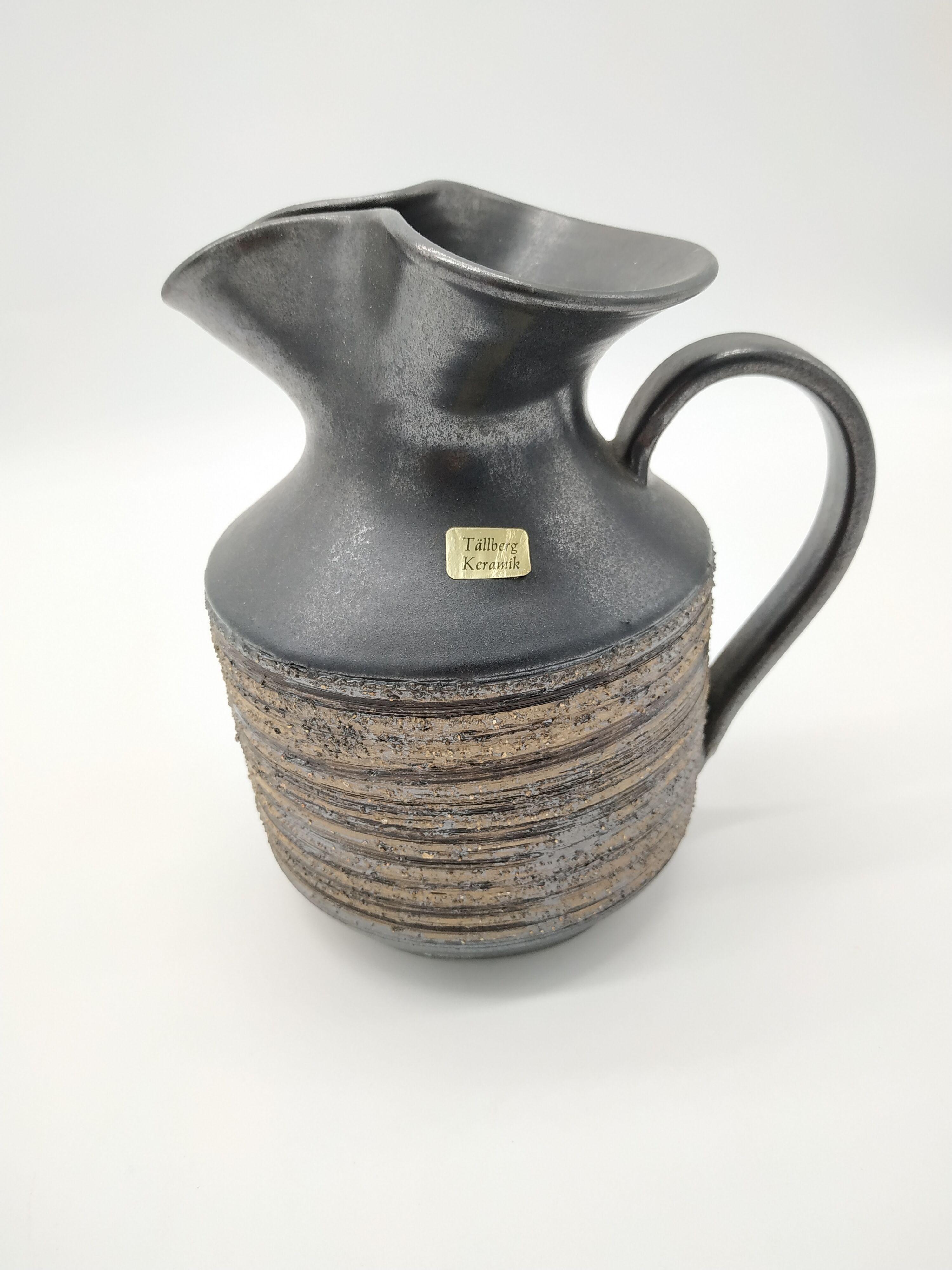 Swedish pitcher tallberg keramik Scandinavian vintage
