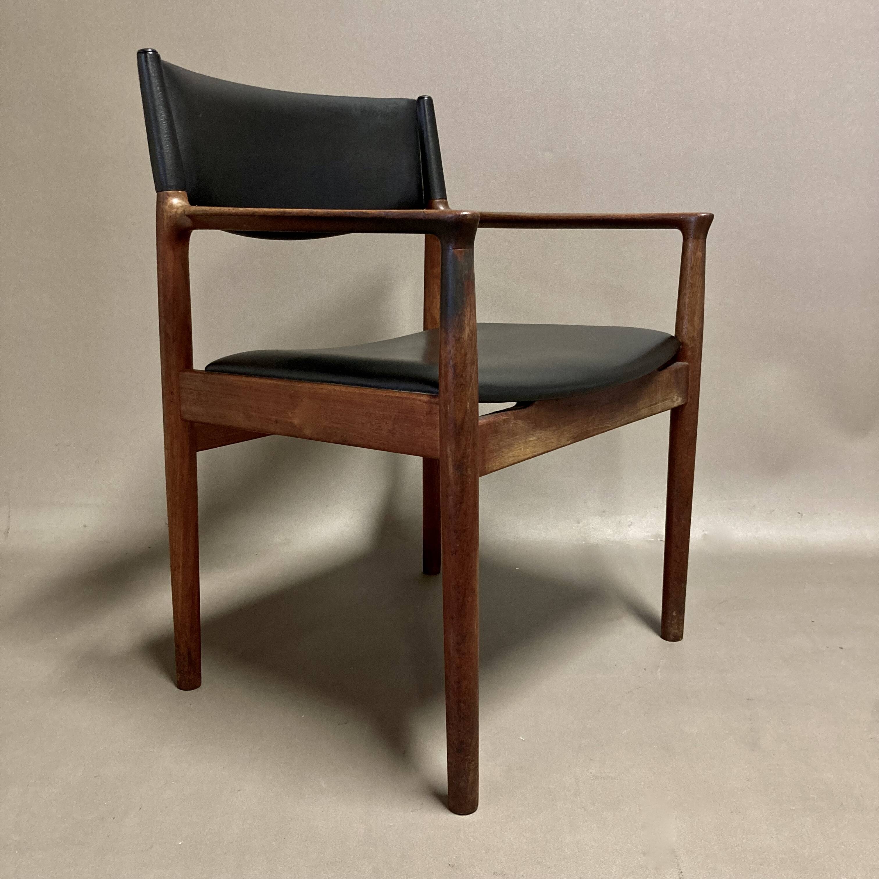 Scandinavian design armchair “erik worts” 1960.