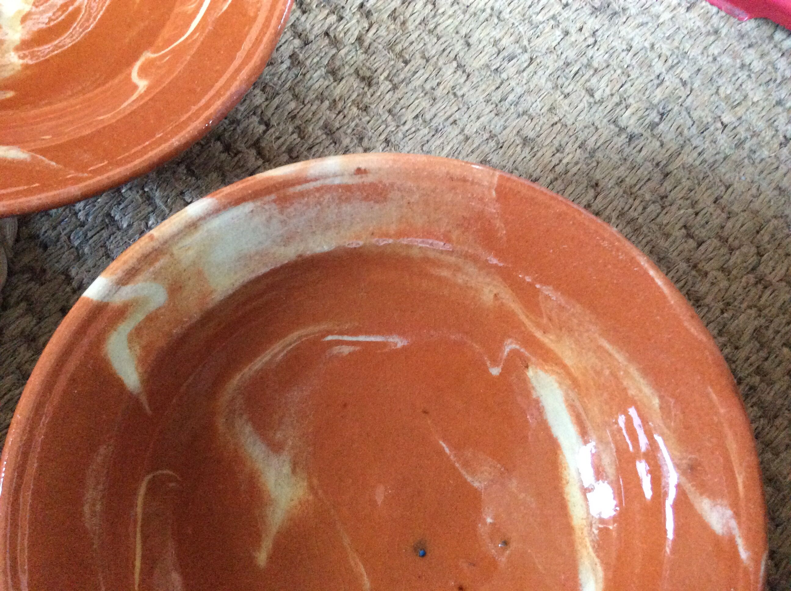 Series of 5 hollow plates