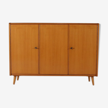 Buffet moderniste 3 portes en cerisier