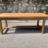 Farm table raw wood 200 cm