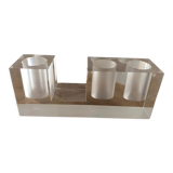 Vintage plexiglass pencil/pen holder