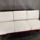 Jitona sobeslav sofa bed in walnut & boucle fabric, vintage czech 1960s