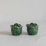 Salt and pepper shaker cabbage slurry