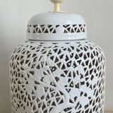 Porcelain lamp base 1950