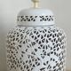 Porcelain lamp base 1950