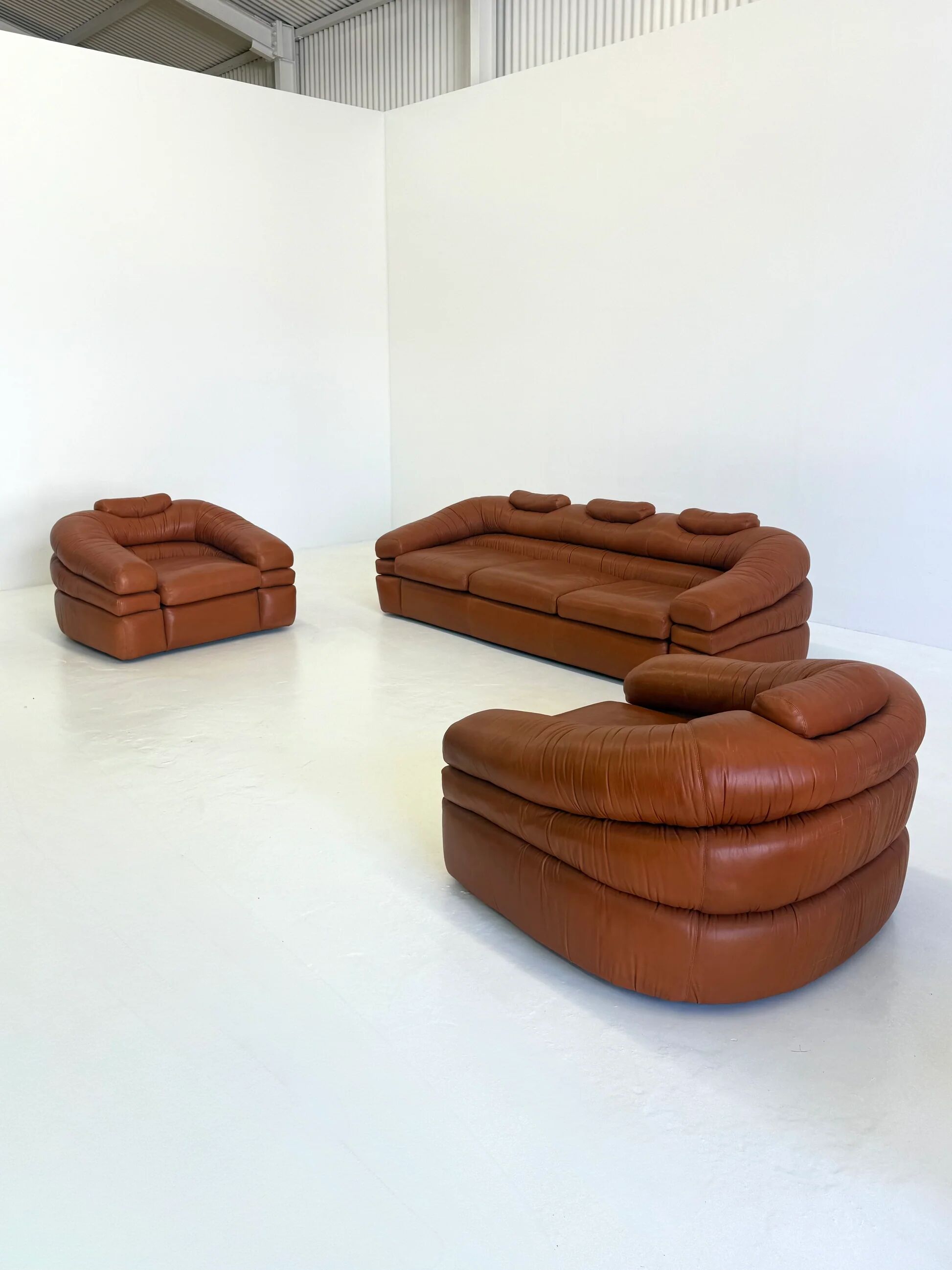 Straccio lounge chairs by De Pas, D’Urbino and Lomazzi for Zanotta