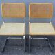 Pair of Cesca B32 chairs by Marcel Breuer