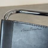 Marcel Breuer Wassily Chair for Gavina, Bauhaus Icon in Leather, 1960s