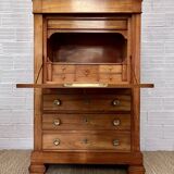 Directory secretary in solid cherry wood