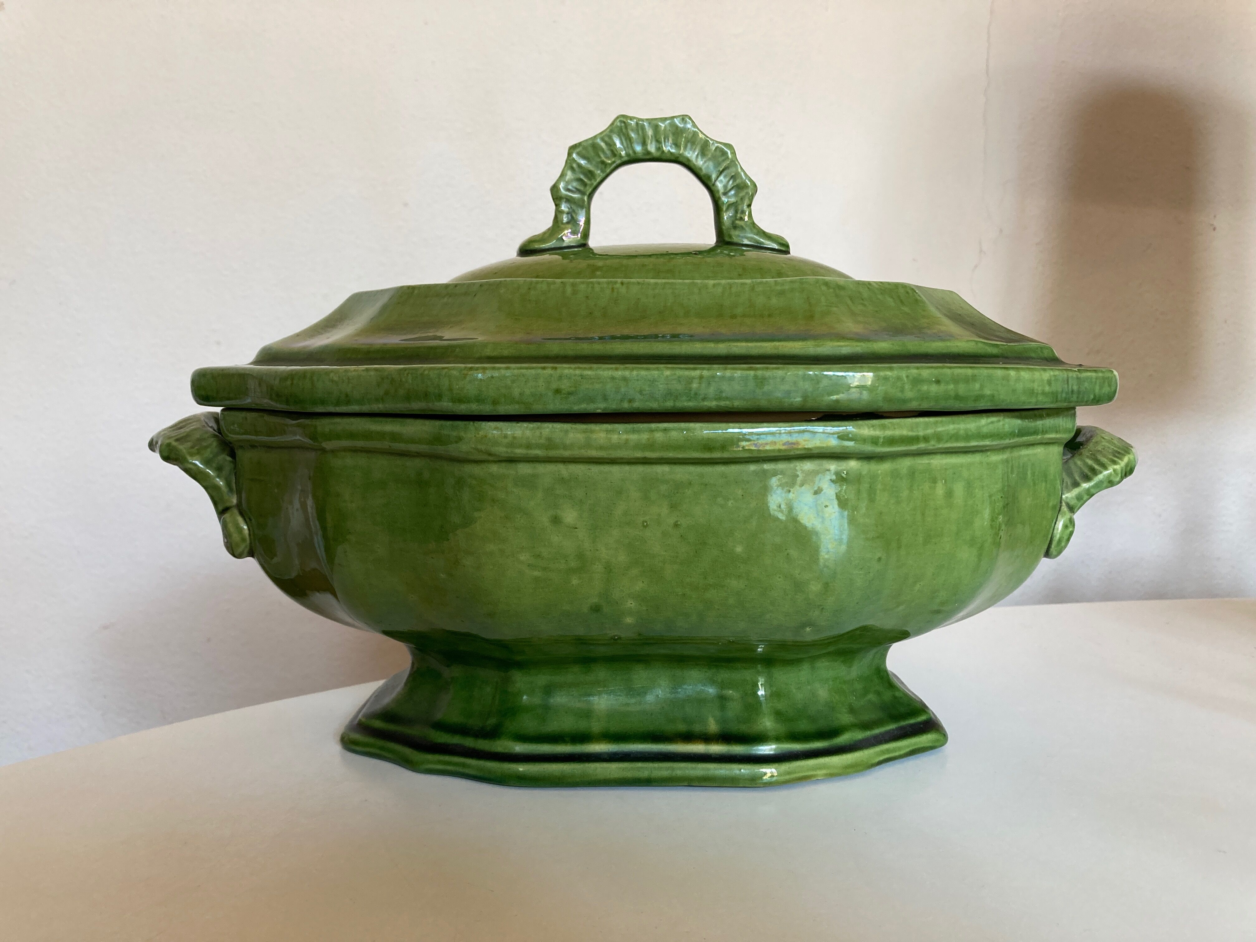 Tureen in Aegitna glazed clay 1960