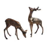 DuO deer and brass doe
