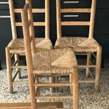 Mulched chairs trio
