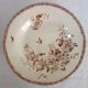 11 deep plates Terre De Fer Gien model Mai circa 1900