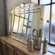 Italian design milked gold mirror