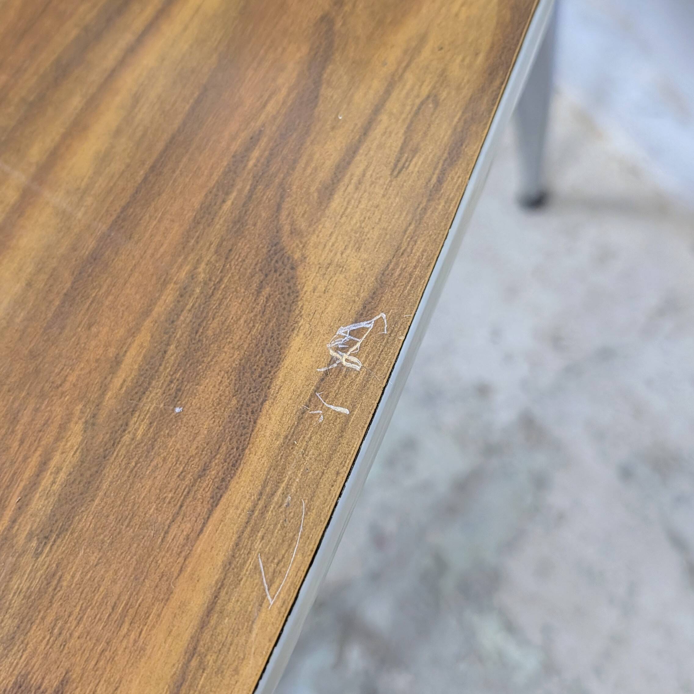 Pair of formica chairs