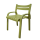 Set of 4 bent plywood dining chairs, 1960s