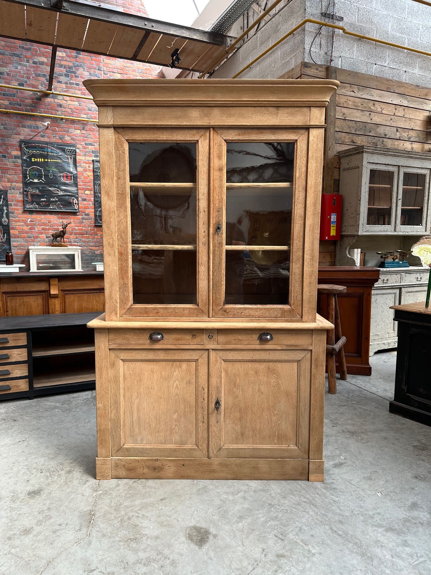 Oak vessel early twentieth century