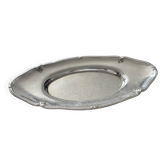 Petit Plat à Hors d’oeuvre Metal Argenté HOKA 16 cm / 8 cm