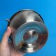 Vintage stainless steel sugar bowl