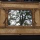 Coat rack with mirror rattan and bamboo