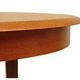 Table de salle à manger extensible scandinave en teck