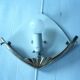 Pair of art deco style shell wall lights from the 60s/70s