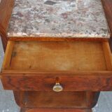Nightstand lyre Deco 1930