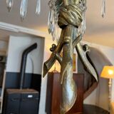Lustre en bronze 1950
