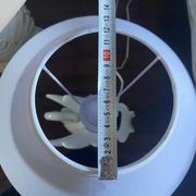 Set of 2 Swan lamps Bassano Italy