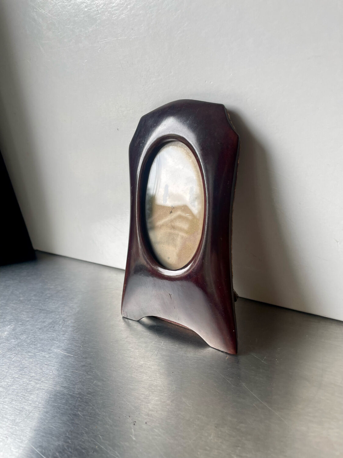 Art deco mahogany wooden frame