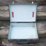 Valise vintage crocodile