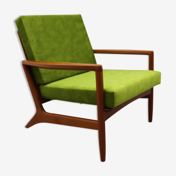 Fauteuil vintage danoise en teck, années 1970