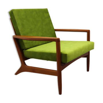 Fauteuil vintage danoise en teck, années 1970