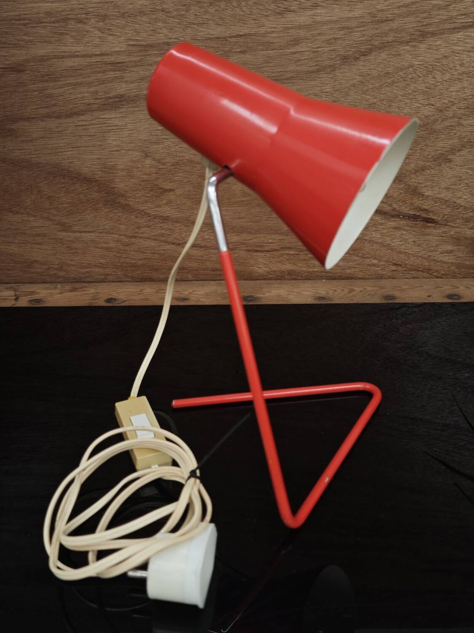 Eastern European lamp for Drupol by Josef Hurka. 1960