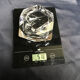 Empty diamond ashtray pocket flavio polished glass Murano crystal facets prism 60s