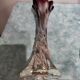 Blown glass vase called elephant's foot