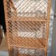 Vintage rattan shelf