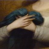 Peinture à l'huile religieuse. 19ème siècle