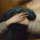 Religious oil painting. 19th century